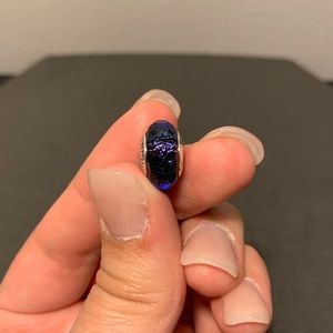 GENUINE Pandora Purple Murano Charm